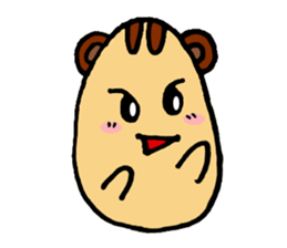 Eggs Bear Avery sticker #6425873