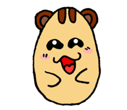 Eggs Bear Avery sticker #6425878