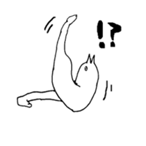 human bird2 sticker #6426092