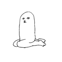 human bird2 sticker #6426107