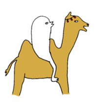 human bird2 sticker #6426114