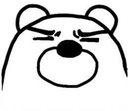 Loose life of the bear sticker #6426135