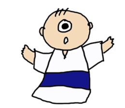 Japanese ghosts, specters and gods. sticker #6426520