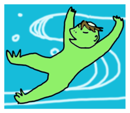 Japanese ghosts, specters and gods. sticker #6426535