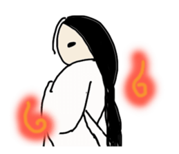 Japanese ghosts, specters and gods. sticker #6426538