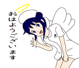 White coat of angel sticker #6426721