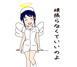 White coat of angel sticker #6426728