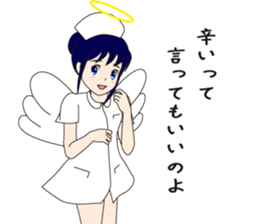 White coat of angel sticker #6426731