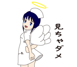 White coat of angel sticker #6426733