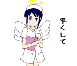 White coat of angel sticker #6426735