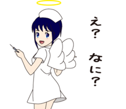 White coat of angel sticker #6426737