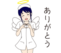 White coat of angel sticker #6426740