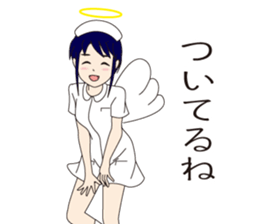 White coat of angel sticker #6426742