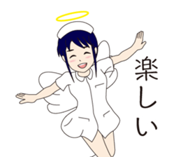 White coat of angel sticker #6426744