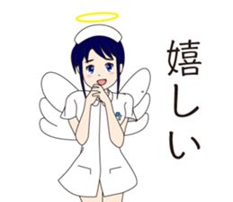White coat of angel sticker #6426745