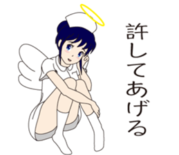 White coat of angel sticker #6426746