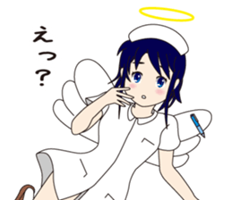 White coat of angel sticker #6426747