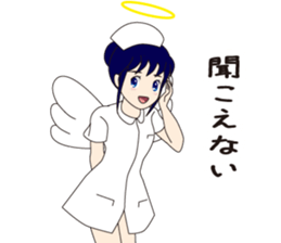 White coat of angel sticker #6426748
