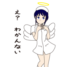White coat of angel sticker #6426751