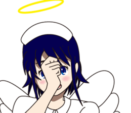 White coat of angel sticker #6426752