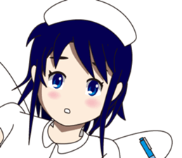 White coat of angel sticker #6426754