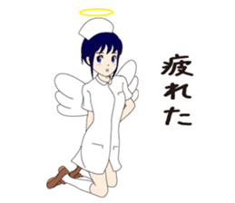 White coat of angel sticker #6426756