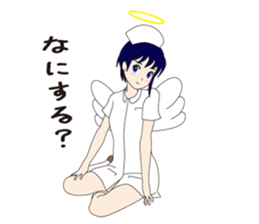 White coat of angel sticker #6426757