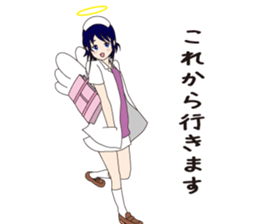 White coat of angel sticker #6426759