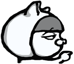 White Cat Style. sticker #6426764