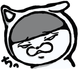 White Cat Style. sticker #6426776