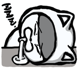 White Cat Style. sticker #6426793