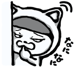 White Cat Style. sticker #6426797