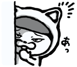 White Cat Style. sticker #6426798