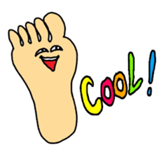 I am the sole of the foot. sticker #6427012