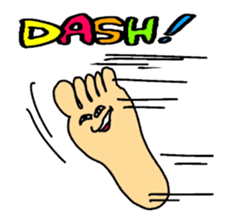 I am the sole of the foot. sticker #6427013