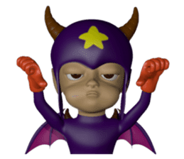 3D Devil sticker #6427347