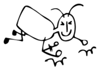 grasshopperman sticker #6427553