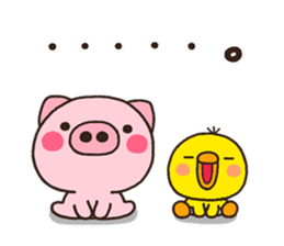 pig heart 20 sticker #6427758