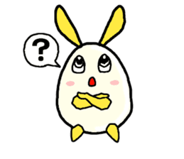 Egg Rabbit "TamaRabi" sticker #6428173