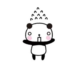 DESU MASU panda sticker #6429389