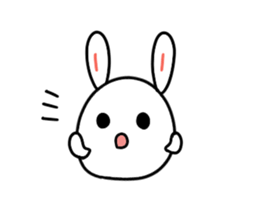 Round rabbit and mouse sticker #6429454