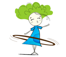 Pepper girl sticker #6429681