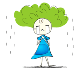 Pepper girl sticker #6429683