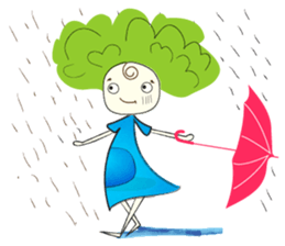 Pepper girl sticker #6429688