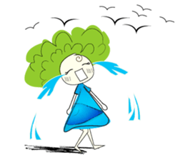 Pepper girl sticker #6429690