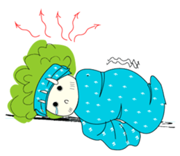 Pepper girl sticker #6429692