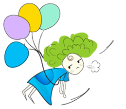 Pepper girl sticker #6429697