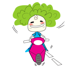 Pepper girl sticker #6429704