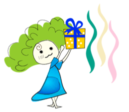 Pepper girl sticker #6429706