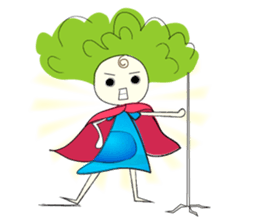 Pepper girl sticker #6429708